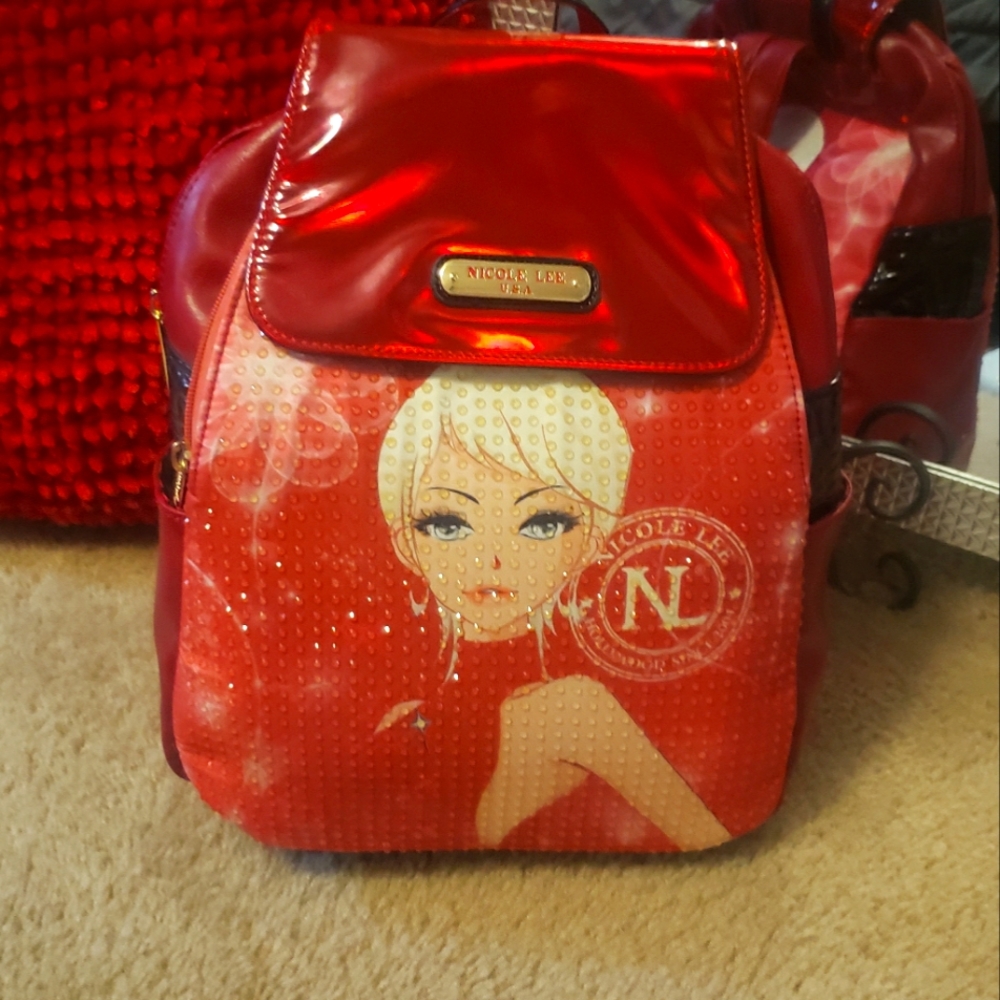 Brand New Authentic Nicole Lee Handbag/Backpack